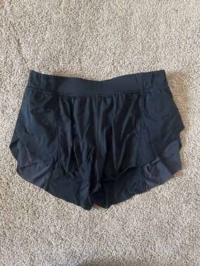 lululemon athletica Black Layered Running Shorts